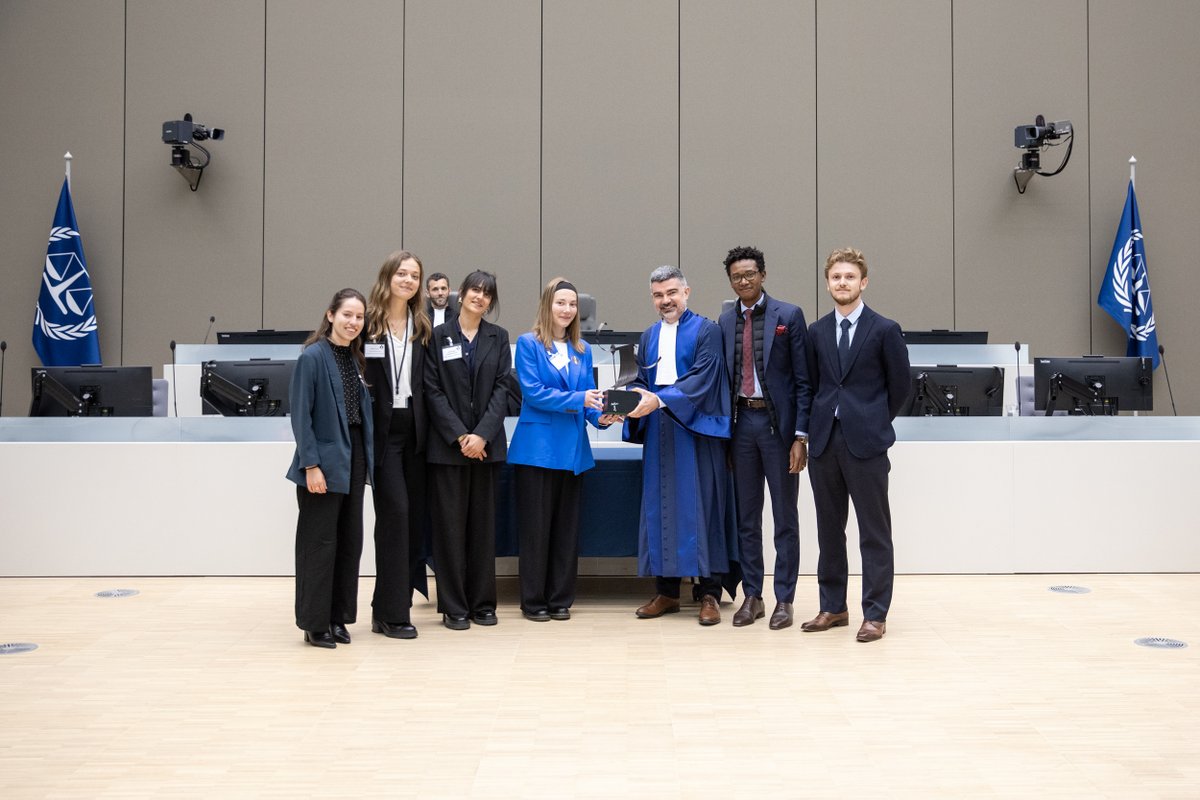 IntlCrimCourt's tweet image. 🏆 Congratulations to Aix-Marseille University (France) on winning this year’s #ICC Moot Court Competition – French version. 
 
#KnowledgeAsPower