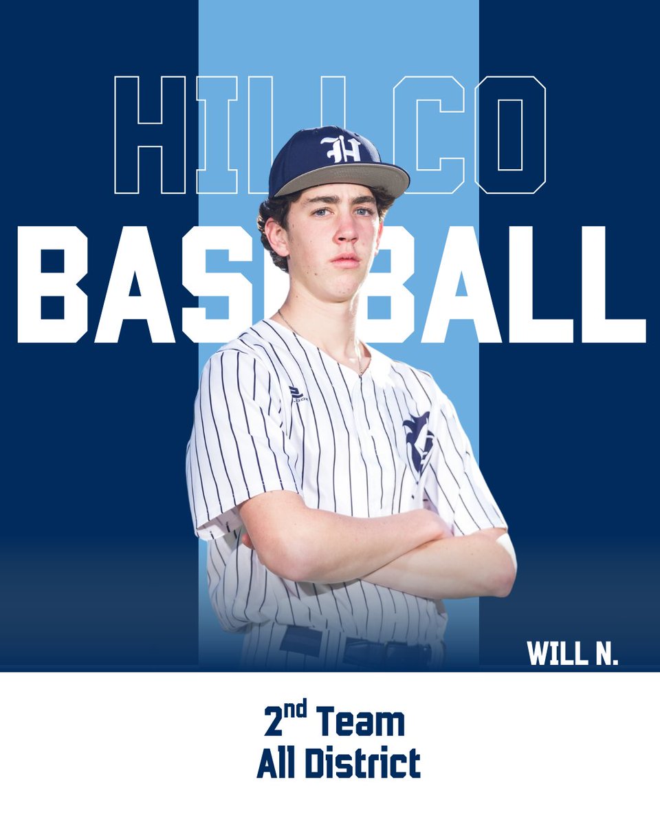 Congratulations to members of our Area Finalist and District Champion Baseball Team as they racked up post season awards. We are all so proud of you and what the team accomplished this season! Go, Knights! #HillCoAthletics