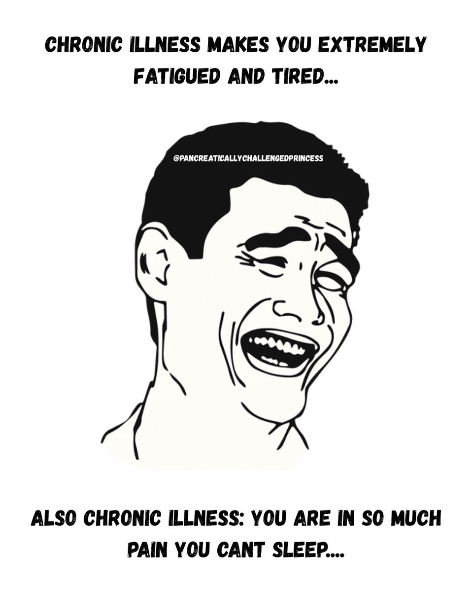 PancProbPrinny's tweet photo. Its a vicious cycle.. really it is.. #chronicillnesswarrior #PancreaticallyChallengedPrincess https://t.co/WvTCbGrPIq