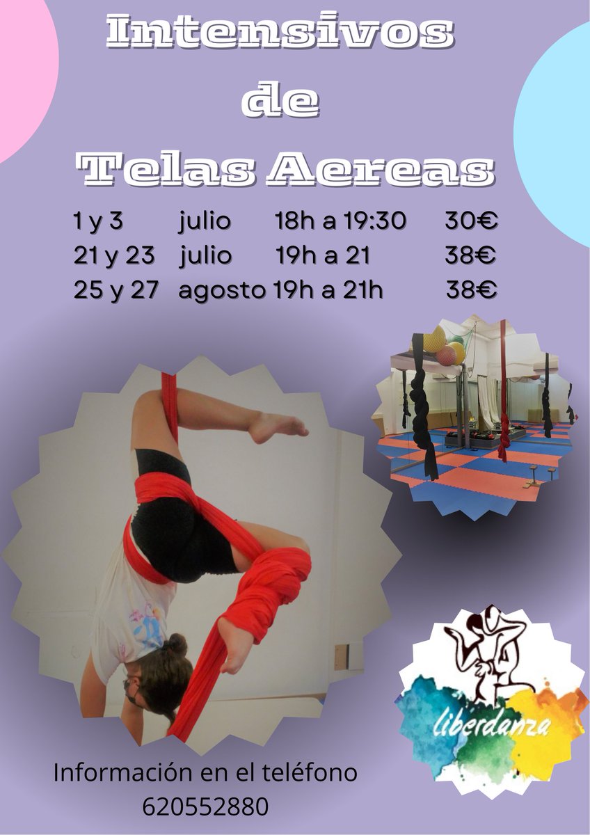 LiberdanzaMad's tweet photo. Aquí tenéis la información para este verano!!! https://t.co/SIy3gauPD6