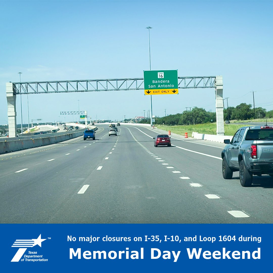TxDOT San Antonio tweet media
