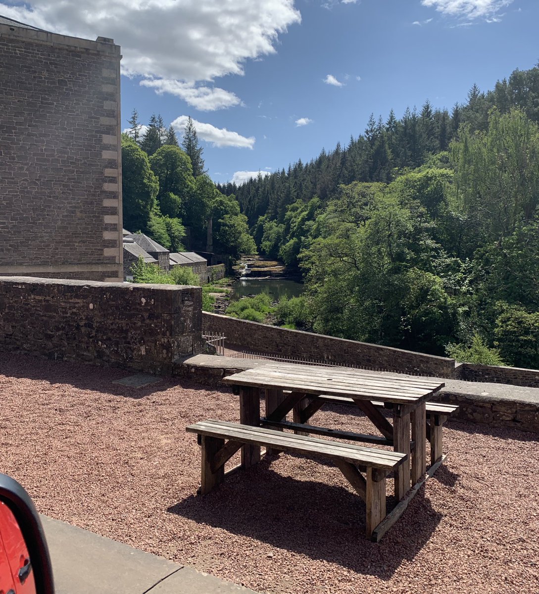 Office looking good today down New Lanark
