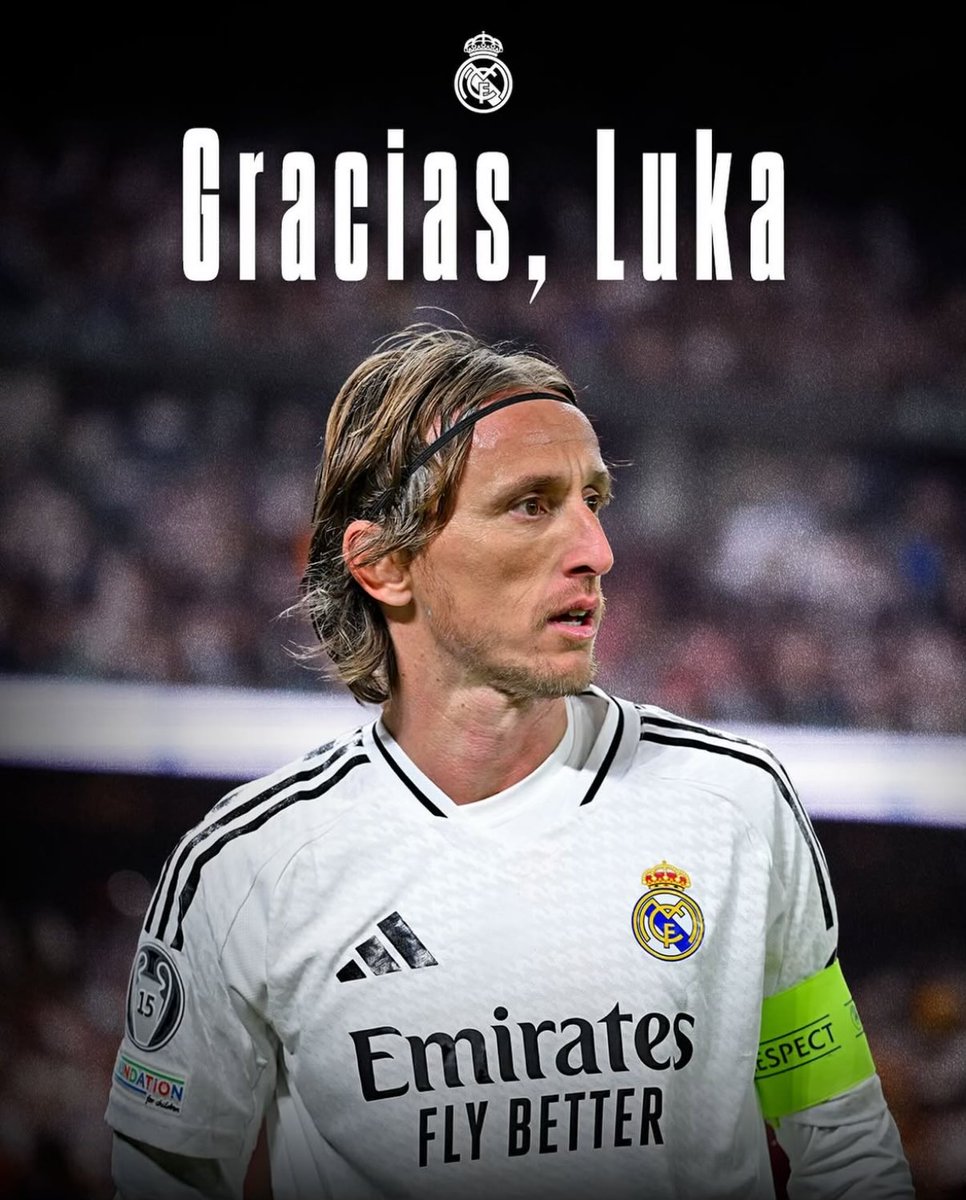 Otro genio de este deporte que nos dice adiós 🥺
 
#Gracias Luka Modric