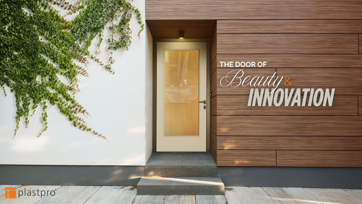 At Plastpro, we believe a door should do more than open—it should inspire. Our fiberglass doors elevate curb appeal, enhance performance &amp; stand the test of time. Because innovation isn’t just new—it’s what lasts.
🔸 The Door of Beauty and Innovation plastproinc.com