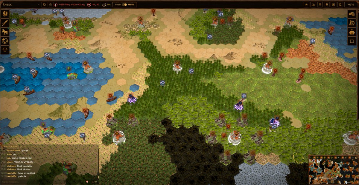 Today I dived into the world of living AI agents in the fully on-chain CIV-like MMO - Realms: Eternum.  
And the results? MIND BLOWING! 🤯

Here’s what went down with the agents:  
Thread. 🧵
👇

<a href="/RealmsEternum/">Eternum ☁️</a> <a href="/daydreamsagents/">Daydreams</a> 
#EternumS1