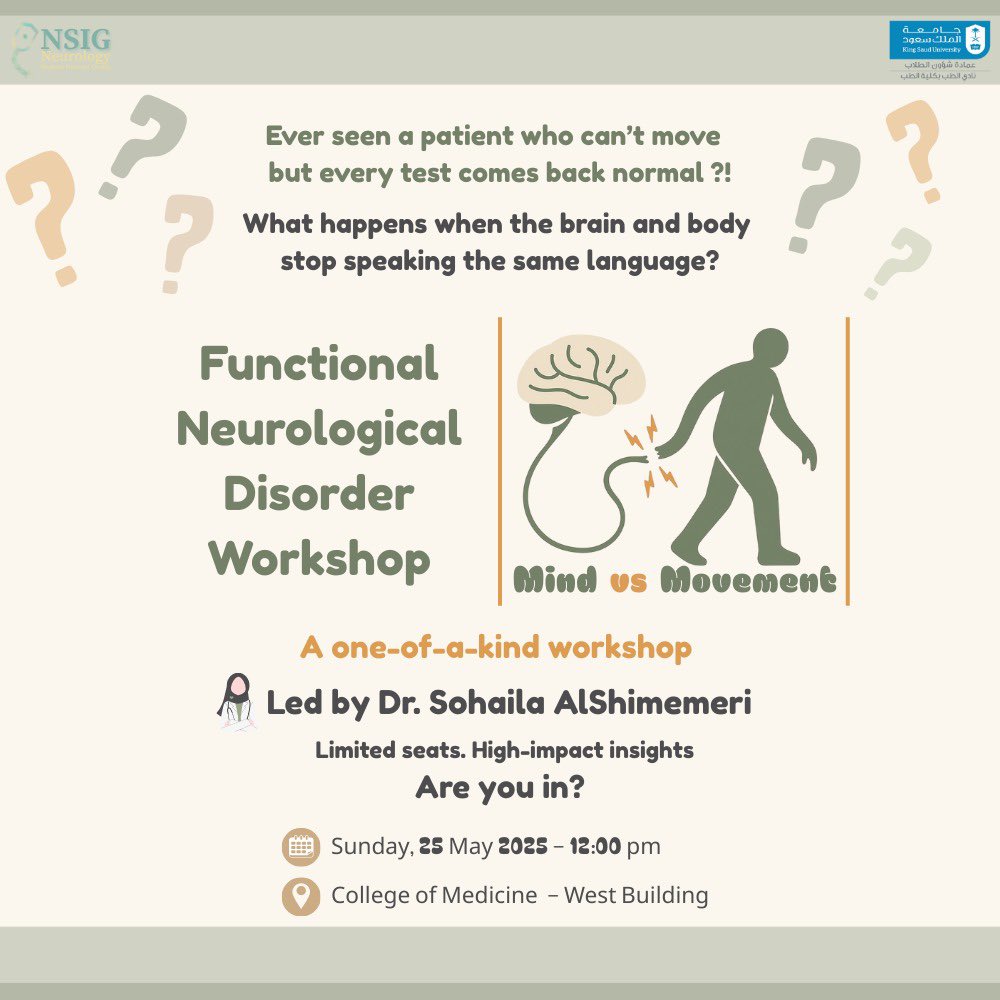 Join us this Sunday 🧠

Mind vs Movement | 
🗓 25 May 
🕛12:00 pm

forms.gle/inMohvxsVzJjvc…