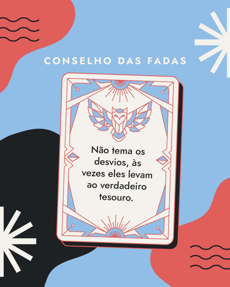 Conselho das Fadas 🧚‍♀️🪄

Dizem que, se você ouvir com atenção, poderá entender a língua antiga da coruja fala com o vento 🦉

Toda segunda-feira o Oráculo dá as caras com um conselho especial no nosso canal do TG ➡️ t.me/editorawish