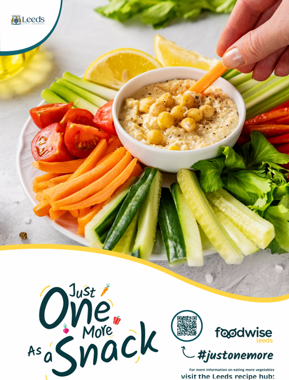Vegetables are an important part of eating well and provide us with lots of amazing vitamins and minerals 

Take a Veg Selfie and be in with a chance of winning a prize! 🏆

Find out more: foodwiseleeds.org/project/just-o…

#JustOneMore #JOM2025Leeds