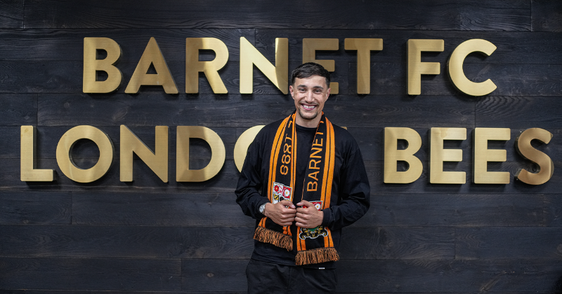 BarnetFC's tweet photo. 🎙️Ryan Galvin | First Words

#BarnetFC🐝