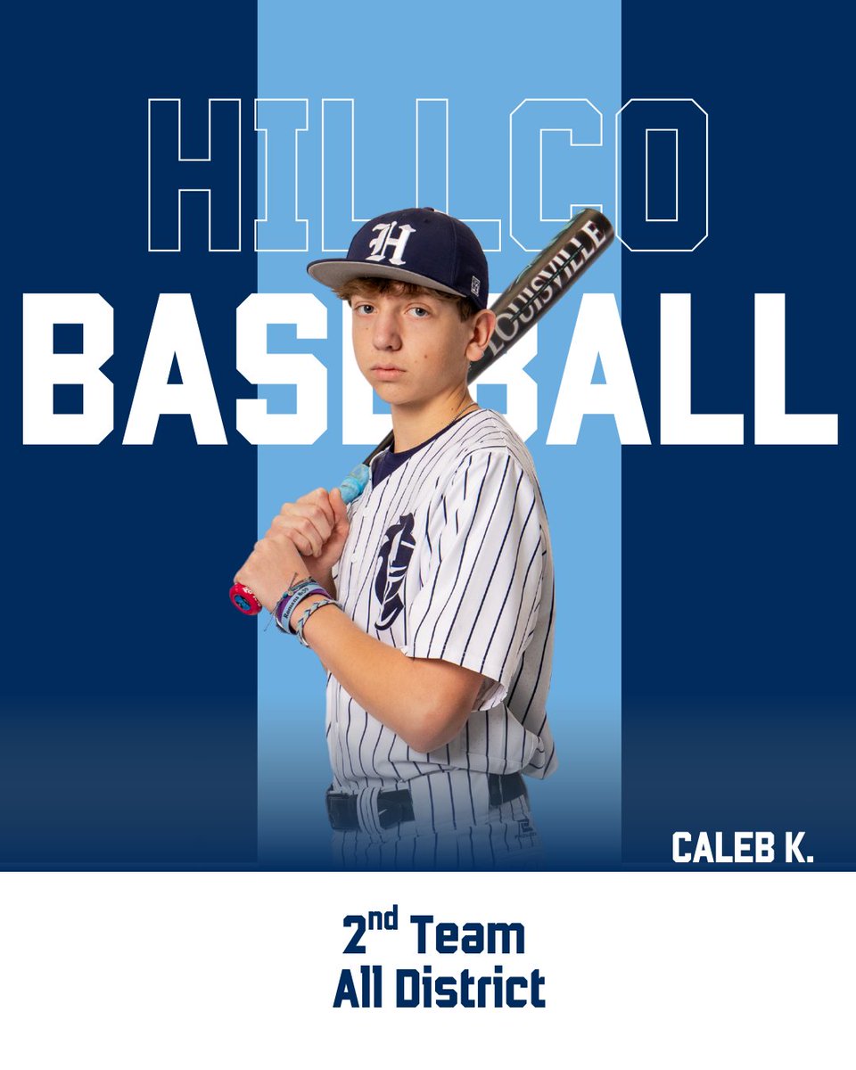 Congratulations to members of our Area Finalist and District Champion Baseball Team as they racked up post season awards. We are all so proud of you and what the team accomplished this season! Go, Knights! #HillCoAthletics