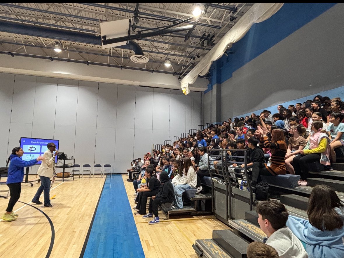 Flower Hill Elementary School (@es_flower) on Twitter photo You can feel the energy of 6th grade through this photo. Our Falcons are ready to be Timberwolves! <a href="/ShadyGroveMS/">Shady Grove MS</a> You can feel the energy of 6th grade through this photo. Our Falcons are ready to be Timberwolves! <a href="/ShadyGroveMS/">Shady Grove MS</a>
