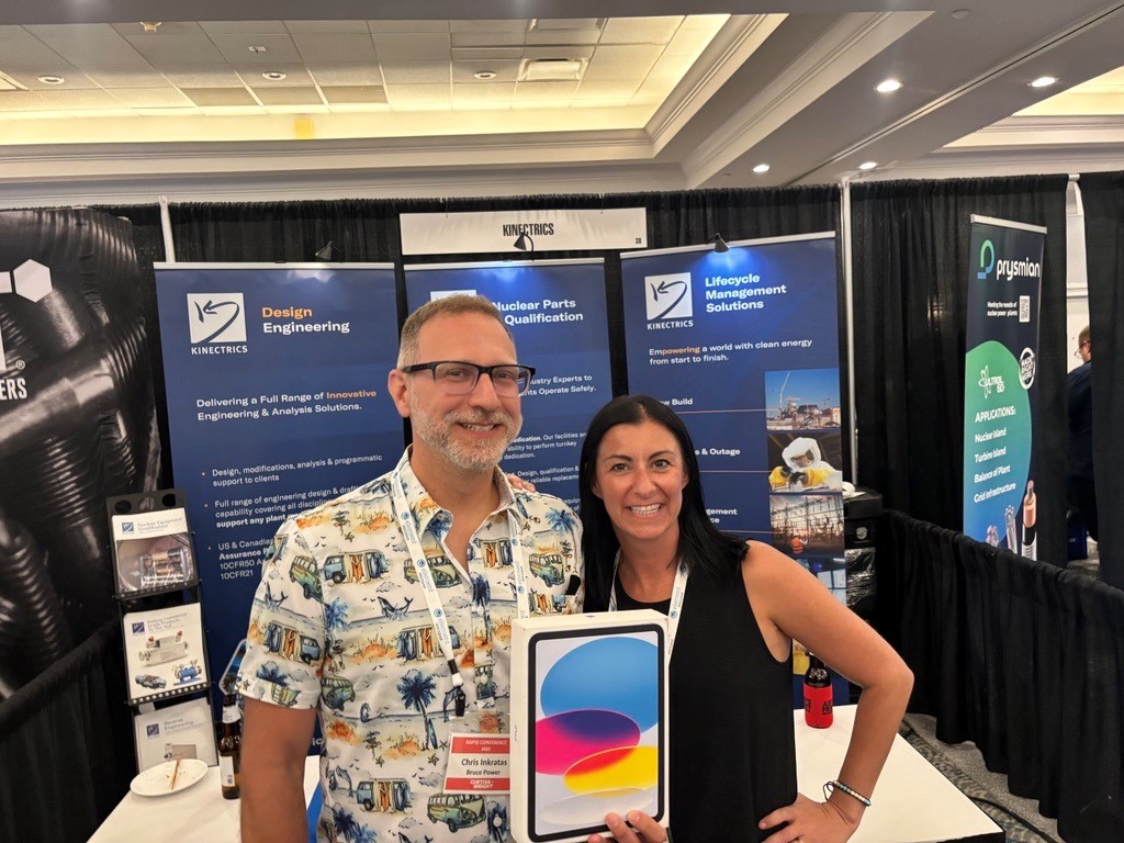 Thank you to everyone who visited us at #cwrapid2025 in Clearwater, FL. We appreciated having the opportunity to share our expertise in nuclear component testing and engineering services. Learn more: kinectrics.com/capabilities/s…