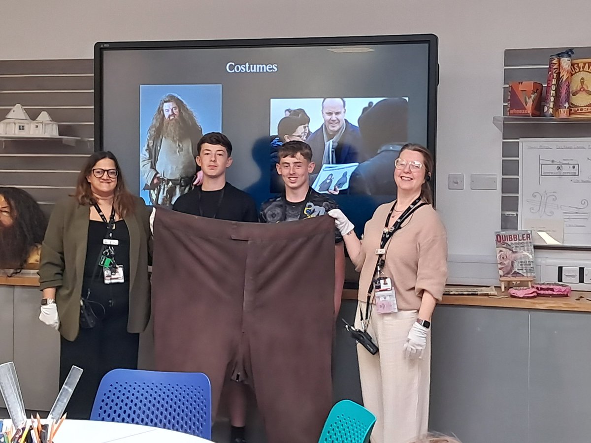 We arrived at Warner Brother's Studio Tour and completed a workshop looking at how the books went from script to screen. Lots of ideas about future careers!