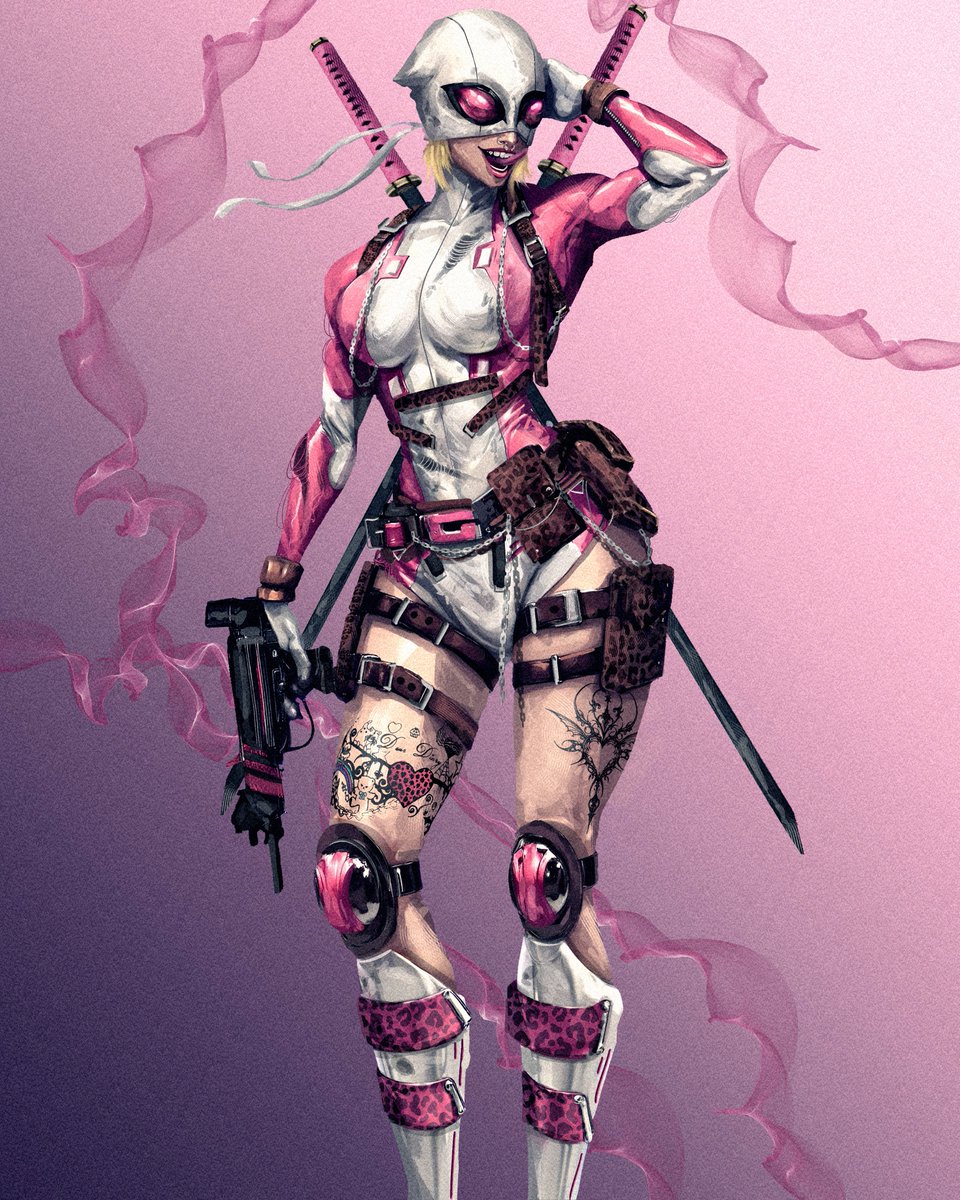 Gwenpool

#gwenpool #GwenStacy #Deadpool #art