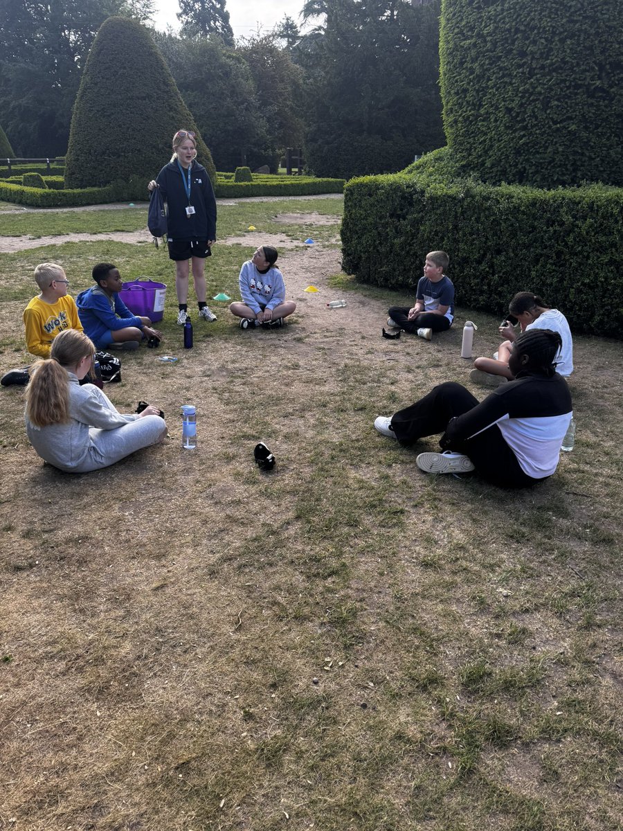 Ready for our first activity of the day- sensory trail