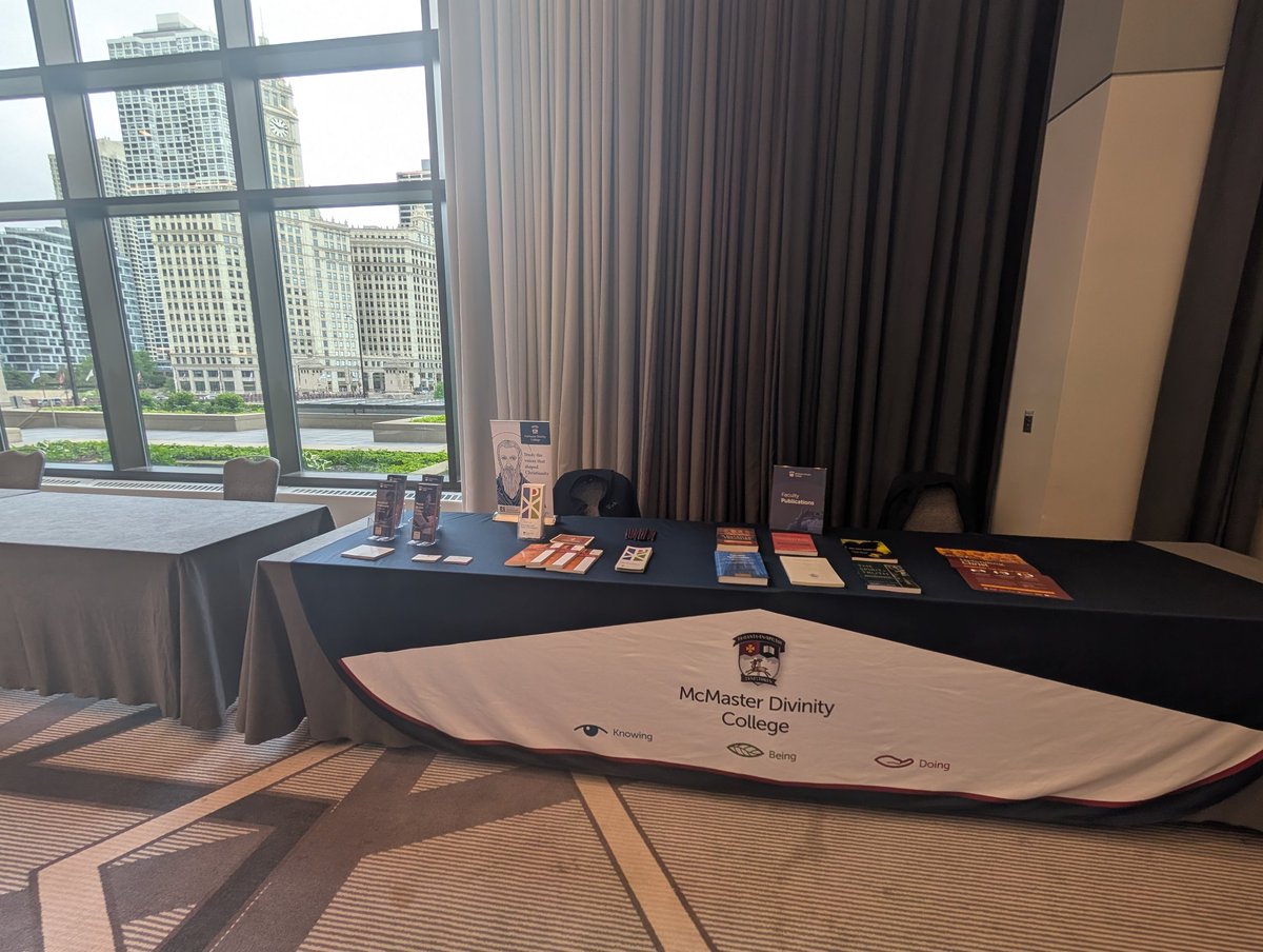 The Centre for Patristics and Early Christianity (@patristicsexty) on Twitter photo We're here at #NAPS2025, come say hello! We're here at #NAPS2025, come say hello!