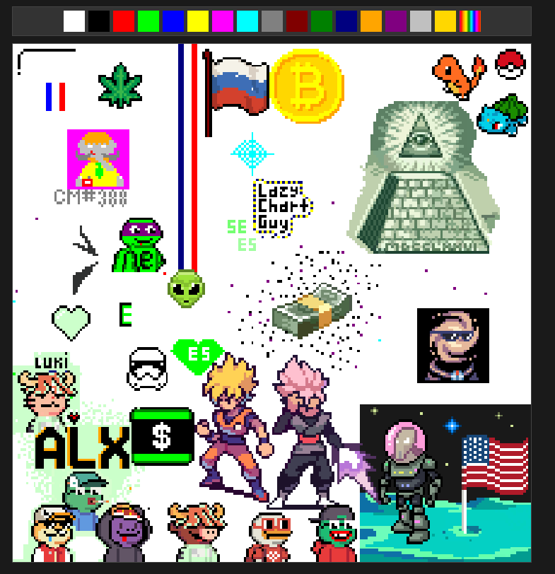 Contest #3 for the best pixel art Sunday on Eclipse !  Join us on April 25 beetween 20:00 - 23:00 UTC to showcase your pixel art skills. A 2 $BITZ prize pool awaits the top creation, as voted by the community in our discord.   Get your pixels ready and let’s do art <a href="/everyone/">Everyone</a> !