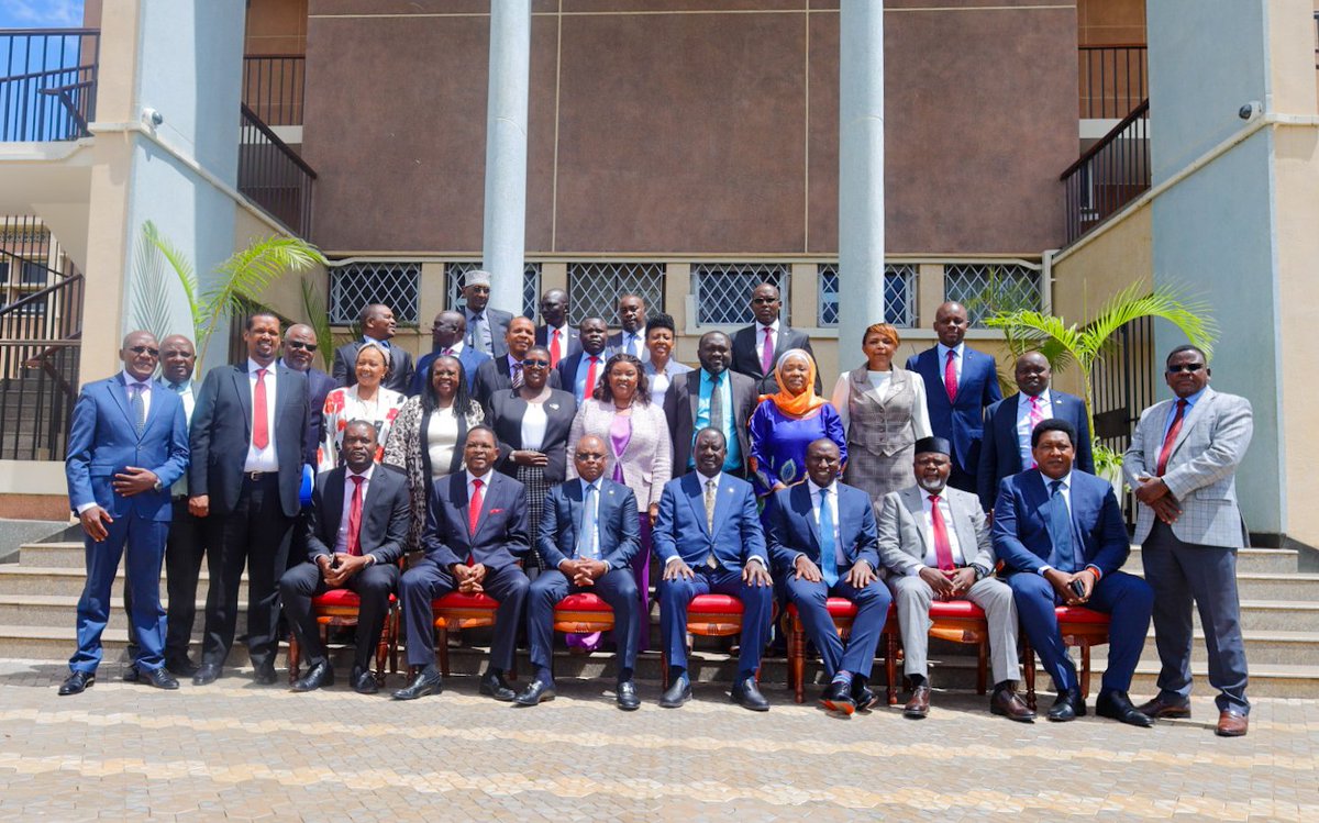 Senate of Kenya (@senate_ke) on Twitter photo The Rt. Hon. <a href="/RailaOdinga/">Raila Odinga</a> has assured the Senate of his full support in empowering the House with proper powers and responsibilities to effectively protect and entrench devolution.
While addressing the media after a closed-door kamukunji with the Senators, the former Prime The Rt. Hon. <a href="/RailaOdinga/">Raila Odinga</a> has assured the Senate of his full support in empowering the House with proper powers and responsibilities to effectively protect and entrench devolution.
While addressing the media after a closed-door kamukunji with the Senators, the former Prime