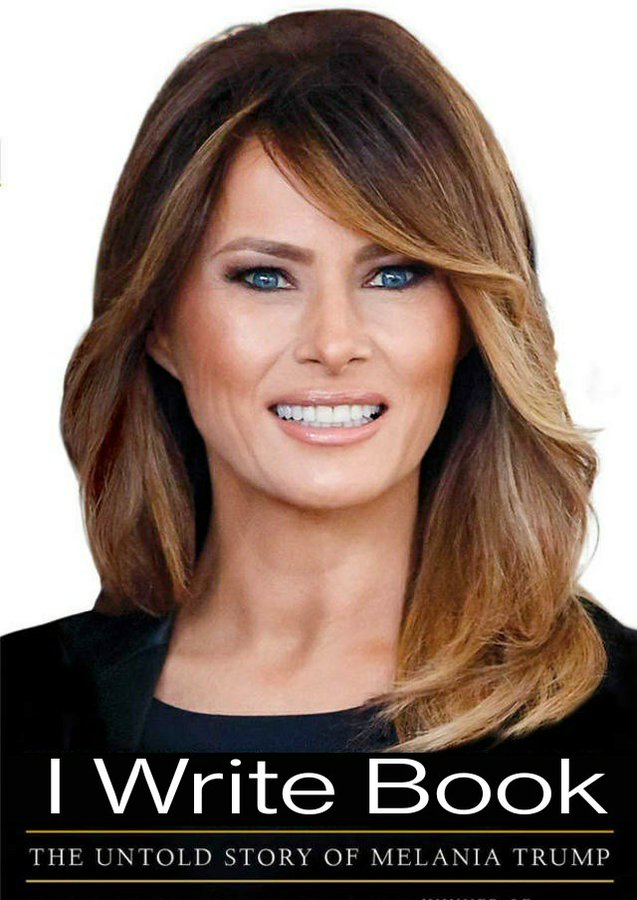 Melania Trump's Memoir, Titled "I Write Book" Is Now On Sale