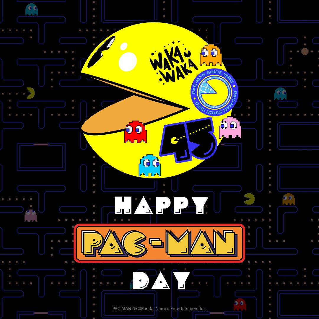 HORI_Europe's tweet image. HORI wishes PAC-MAN a very happy birthday! And happy #PACMANDAY to all the gamers celebrating with PAC-MAN, Inky, Blinky, Pinky and Clyde.

If you want to celebrate PACMANDAY in style, take a look at the #HORI Split Pad Compact PAC-MAN! 

#PACMAN45 #HORIGaming