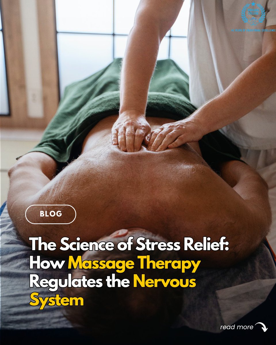 Discover how it regulates your nervous system to melt away tension and boost well-being. 

📖 Full article: ictschools.com/the-science-of…

#Massage #StressRelief #MentalHealth #SelfCare #Wellness #Relaxation #Healing #Therapy #AnxietyRelief #HolisticHealth #HealthyLiving #Mindfulness