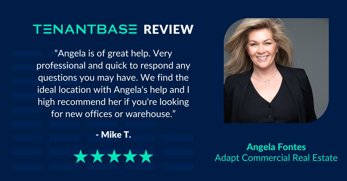 Professional, responsive, and genuinely helpful — Angela Fontes made finding the ideal office or warehouse space in #LasVegas a seamless experience for this client. Her dedication and quick responses truly set her apart. Excellent work, Angela!