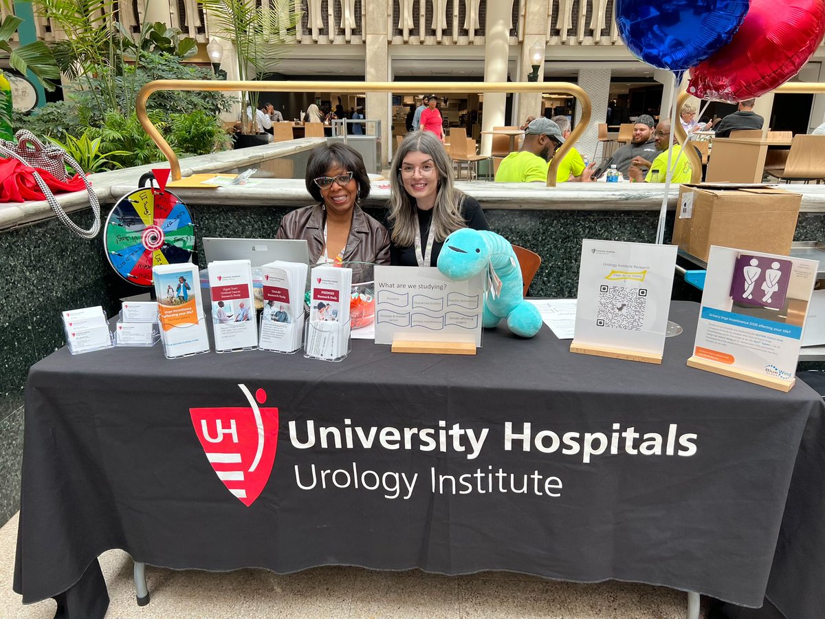 Sarah Wido (@sarah__wido) on Twitter photo Had a great time meeting new people and discussing <a href="/CaseUrology/">University Hospitals Urology Institute</a>’s many open studies at the <a href="/UH_CRC/">University Hospitals Clinical Research Center</a> ‘s research fair this week! Had a great time meeting new people and discussing <a href="/CaseUrology/">University Hospitals Urology Institute</a>’s many open studies at the <a href="/UH_CRC/">University Hospitals Clinical Research Center</a> ‘s research fair this week!
