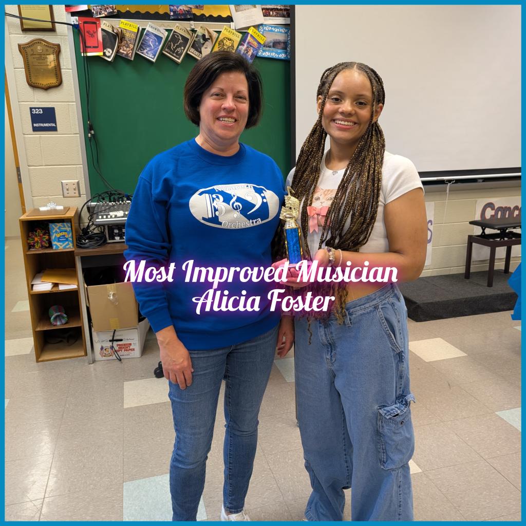Congratulations to Alicia Foster for her hard work and accomplishments on her violin for 24-25 as part of the 🔵🦅 NAHS Orchestra! <a href="/NazPrinMrB/">Scott Breidinger</a>