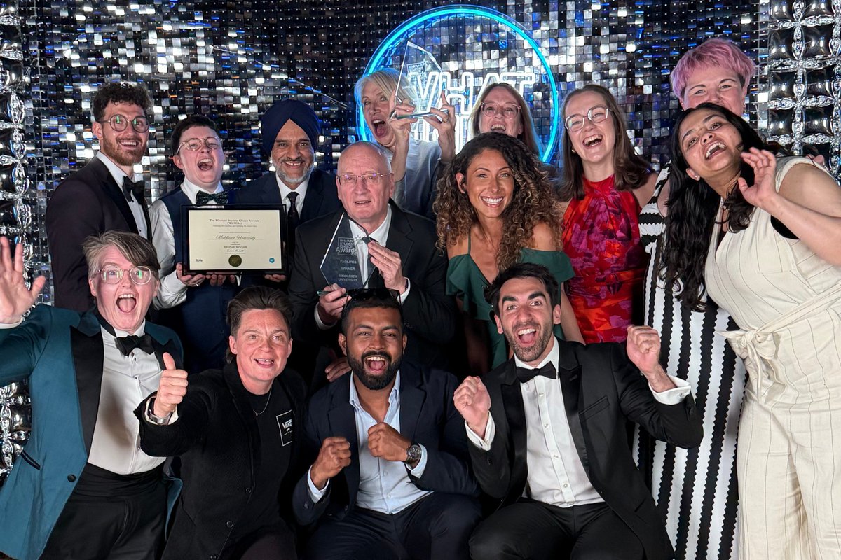 Proud to share we won Silver for University of the Year at the 2025 <a href="/Whatuni/">Whatuni</a> Student Choice Awards 🎉 

We also took home: 

🥇 Gold for Facilities 
🥉 Bronze for International 

These awards are extra special because they're all based on student feedback – thank you #TeamMDX ❤️