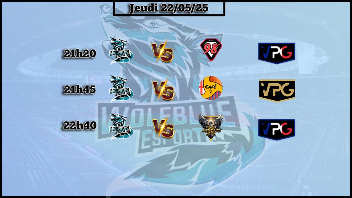 Wolfblue Esport tweet media