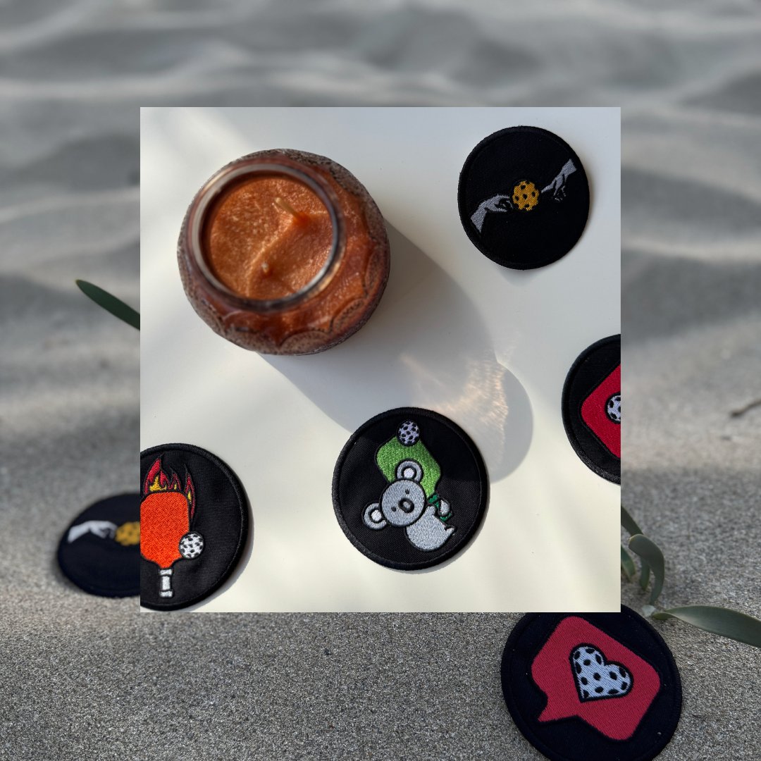 Montresto's tweet photo. A Little Patch Magic! ✨

#pickleballLove #pickleball #MontrestoPickleball #pickleballers #pickleballlife #pickleballgame #pickleballcommunity #pickleballrocks #pickleballfun https://t.co/mvtbhI9NXl