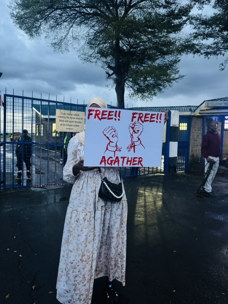 #FreeAgatherAtuhaire 
#FreeAgatherAtuhaire