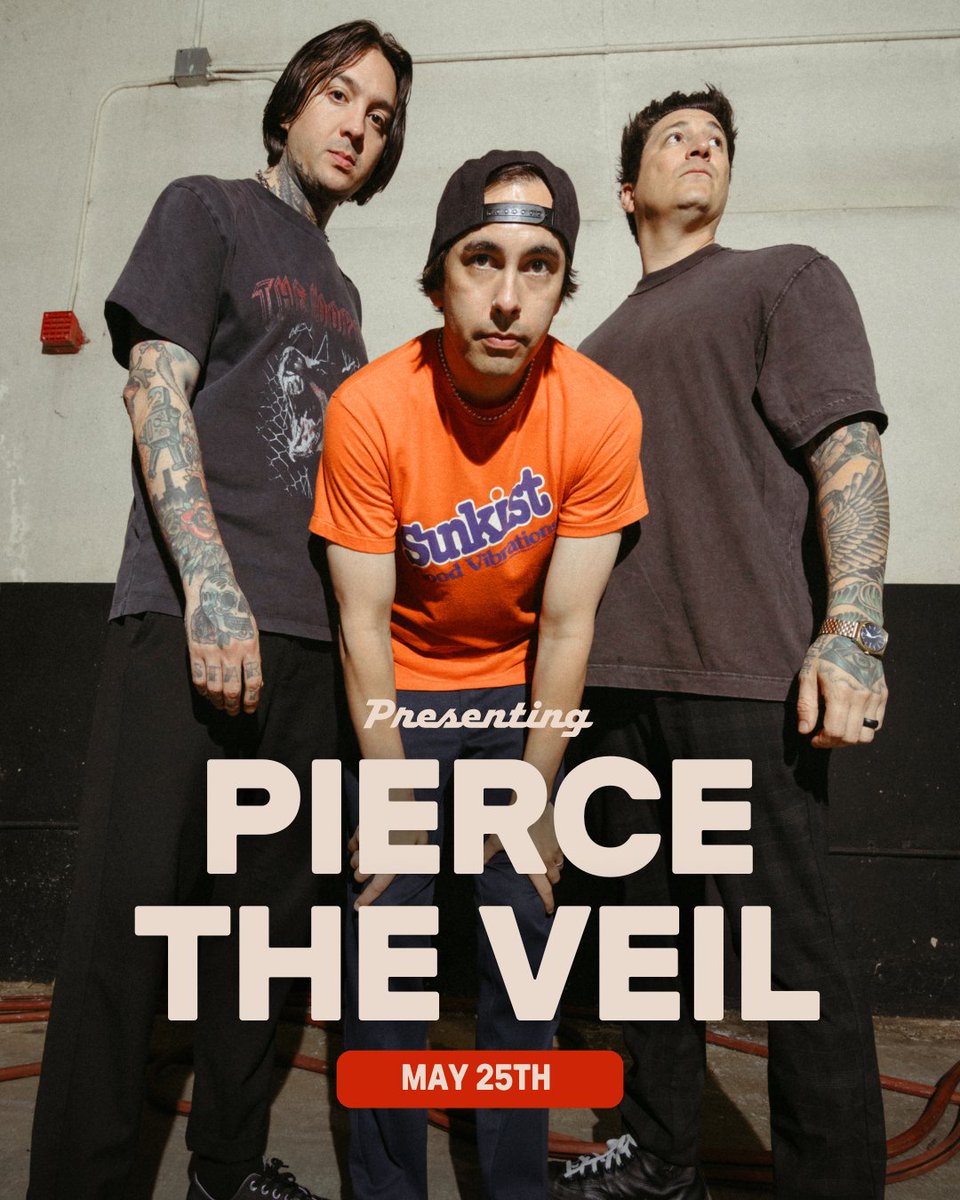 Pav_StarLake's tweet image. 🤘SUNDAY 5/25 – Pierce The Veil
🎟️ livemu.sc/3H2WUtp
⭐ Upgrades: livemu.sc/3SP2GRL
📲 Text PTV25 to 724-442-5777 and we'll send show updates to your phone
🍔 We have food, music, and more!
👉 Got questions? bit.ly/3FgE4hQ
See yinz soon!