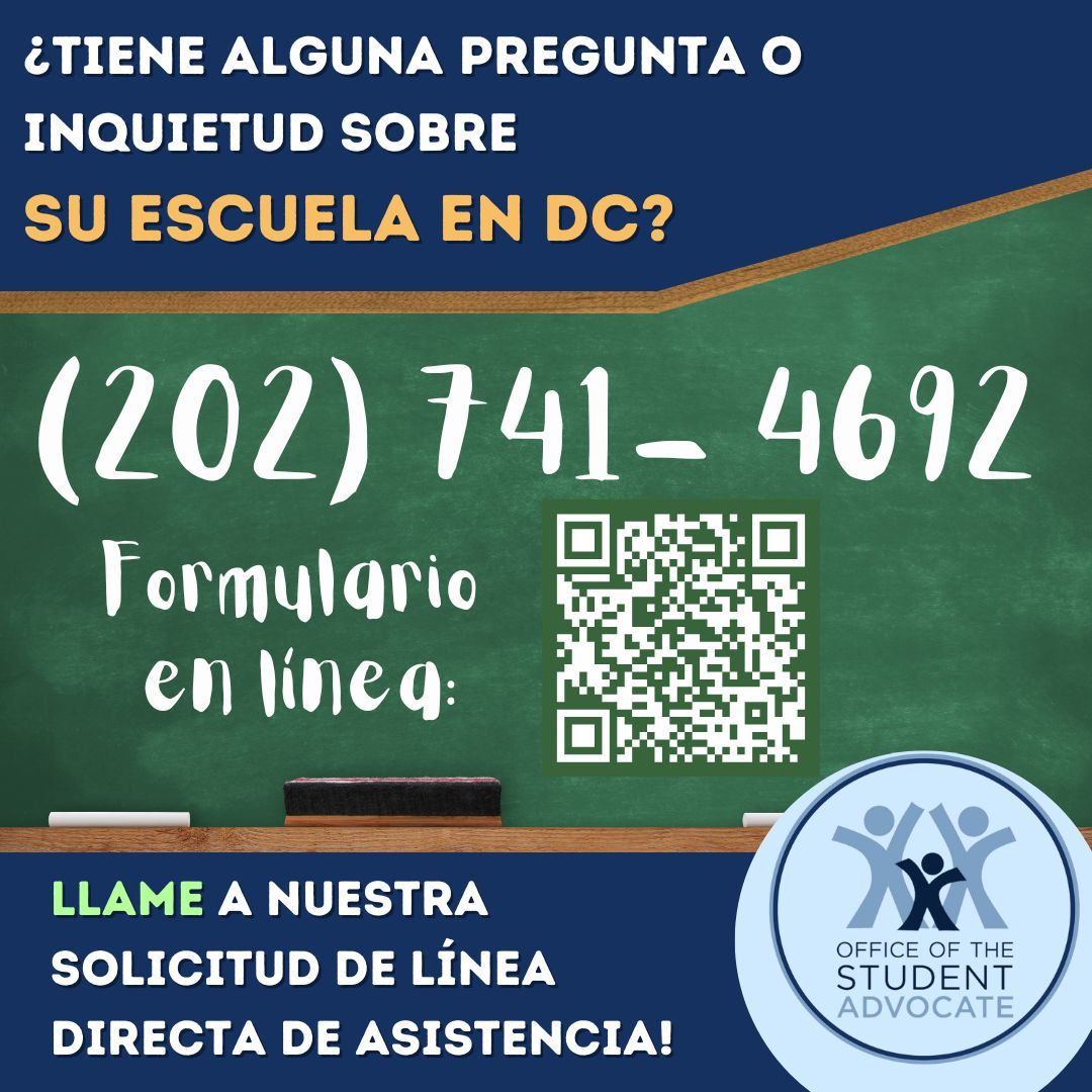 If you have any education-related issues or questions, give us a call!

Our Request for Assistance (RFA) education hotline is live:
🗓️ Monday - Friday
⏰ 9am - 5pm

Call us today:
📞 (202)741-4692

Or submit a request for assistance using the link in our bio! 🌟