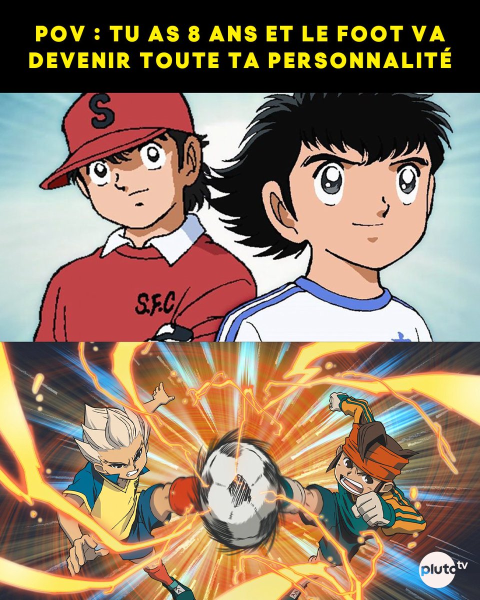 Qui a commencé à être passionné par le foot grâce à ces dessins animés ? 🖐️