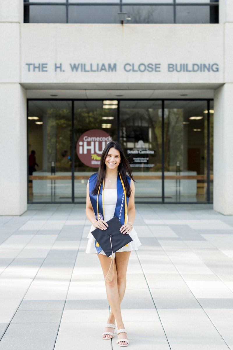 Club Management Association of America (@cmaa) on Twitter photo Shoutout to Nicole Wasserman who graduated from University of South Carolina with a B.S. in Hospitality Management!
🎓 If you are a recent graduate or graduating this Spring and would like to be featured, email us your graduation photos at goodnews@cmaa.org. Shoutout to Nicole Wasserman who graduated from University of South Carolina with a B.S. in Hospitality Management!
🎓 If you are a recent graduate or graduating this Spring and would like to be featured, email us your graduation photos at goodnews@cmaa.org.