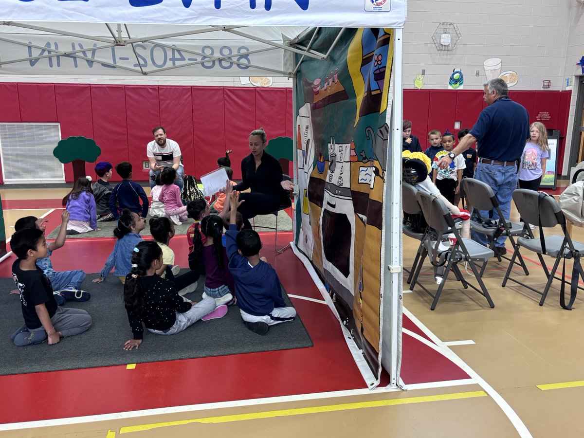A big THANK YOU to Lehigh Valley Health Network for lots of fun Safety Town lessons with our First Grade crew! #ParklandPride #GrandChamps