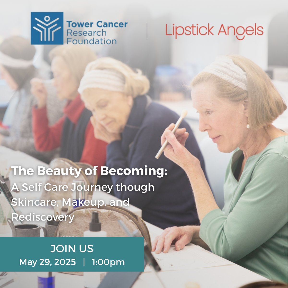 Tower Cancer Research Foundation (@towercancer) on Twitter photo Join the Lipstick Angels for a wellness experience designed to nurture your skin, confidence, and well-being. This class includes aromatherapy, a hydrating facial, and a clean makeup tutorial.
classy.org/event/the-beau…
#TheBeautyOfBecoming #LipstickAngels #TowerCancerResearch Join the Lipstick Angels for a wellness experience designed to nurture your skin, confidence, and well-being. This class includes aromatherapy, a hydrating facial, and a clean makeup tutorial.
classy.org/event/the-beau…
#TheBeautyOfBecoming #LipstickAngels #TowerCancerResearch