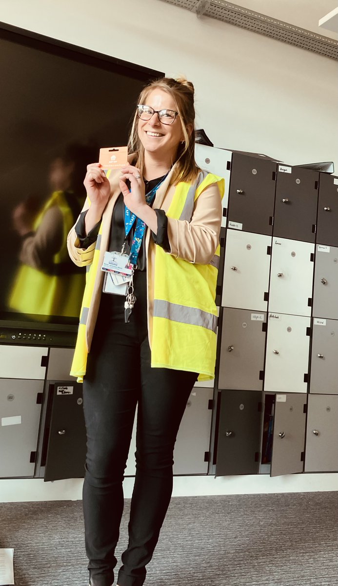 Congratulations to Mrs Jenkinson-Ward for winning the step lab shout out prize draw!