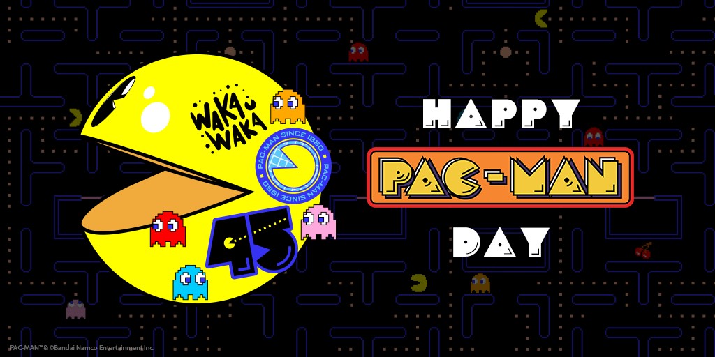 Happy Birthday to the one and only PAC-MAN!🥳 Let's celebrate together! 

Wishing you the best birthday, and PAC-MAN Day ever! 💛 

#PACMANDAY #PACMAN45 <a href="/officialpacman/">PAC-MAN</a>