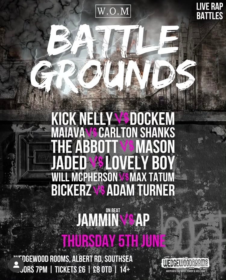 I’m battling 200 miles away on a Thurday night whilst I’m in the middle of a tournament I really should be focusing on.

Why, these events are usually pretty packed with a busy local scene and fans who have an appetite for this shit but don’t even realise we exist.
