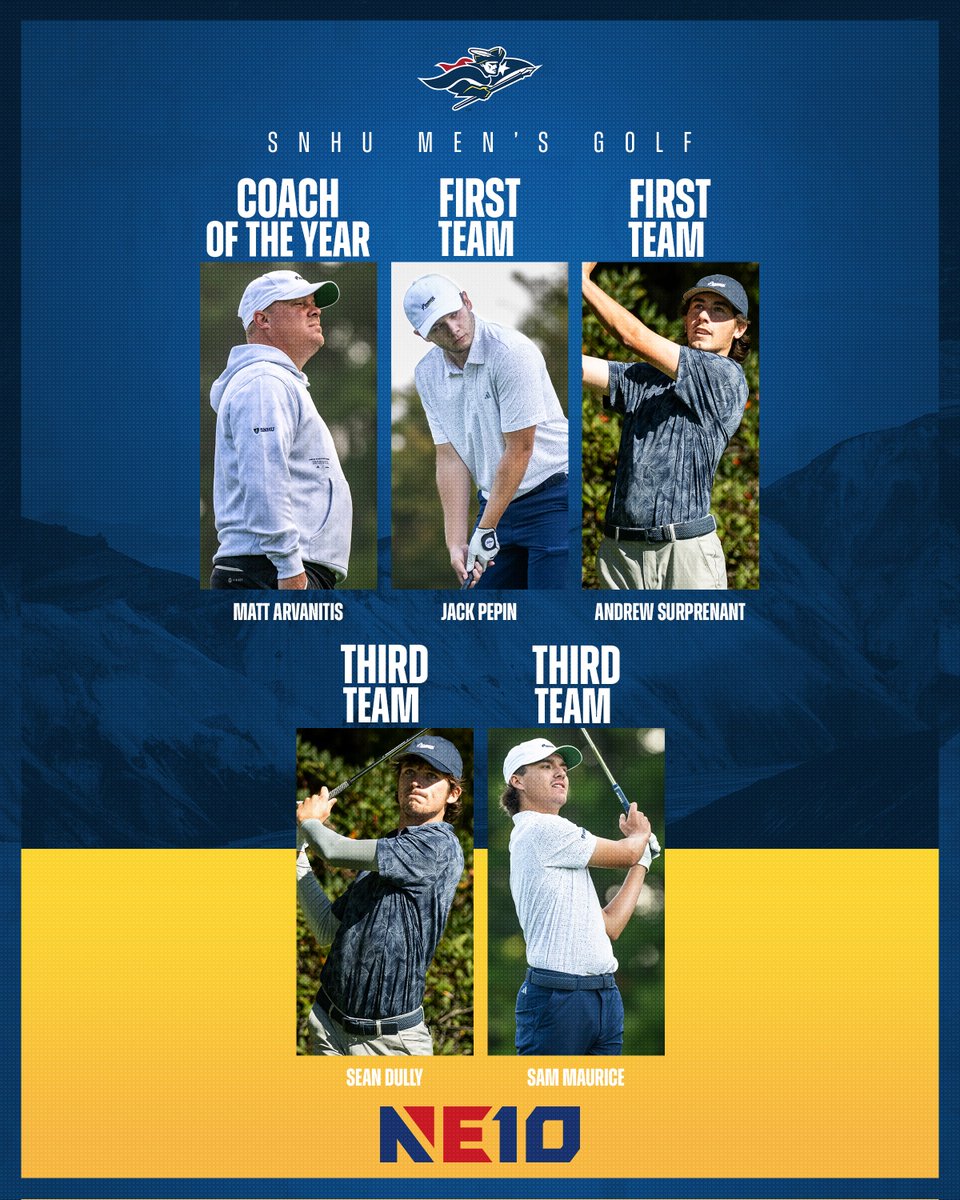 Arvanitis Wins Third NE10 Coach of the Year, as Four Other Penmen Named All-Conference snhupenmen.com/news/2025/5/22…
