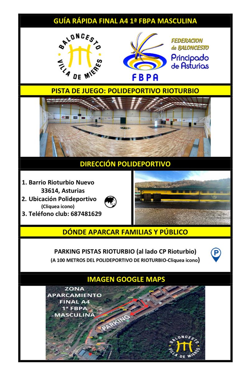 Baloncesto Villa de Mieres 2012 (@bvm2012) on Twitter photo 🚨O̷R̷G̷A̷N̷I̷Z̷A̷C̷I̷Ó̷N̷ F̷I̷N̷A̷L̷ A̷4̷ 🚨
🏀 1̷ª F̷B̷P̷A̷ M̷A̷S̷C̷U̷L̷I̷N̷A̷ 🖤💛
Toda la información en el siguiente enlace 👇🏻👇🏻👇🏻
facebook.com/10005457258617…
<a href="/AytoMieres/">Ayto. de Mieres</a> <a href="/FBPA_asturias/">Federación de Baloncesto Pdo. de Asturias</a> 🚨O̷R̷G̷A̷N̷I̷Z̷A̷C̷I̷Ó̷N̷ F̷I̷N̷A̷L̷ A̷4̷ 🚨
🏀 1̷ª F̷B̷P̷A̷ M̷A̷S̷C̷U̷L̷I̷N̷A̷ 🖤💛
Toda la información en el siguiente enlace 👇🏻👇🏻👇🏻
facebook.com/10005457258617…
<a href="/AytoMieres/">Ayto. de Mieres</a> <a href="/FBPA_asturias/">Federación de Baloncesto Pdo. de Asturias</a>