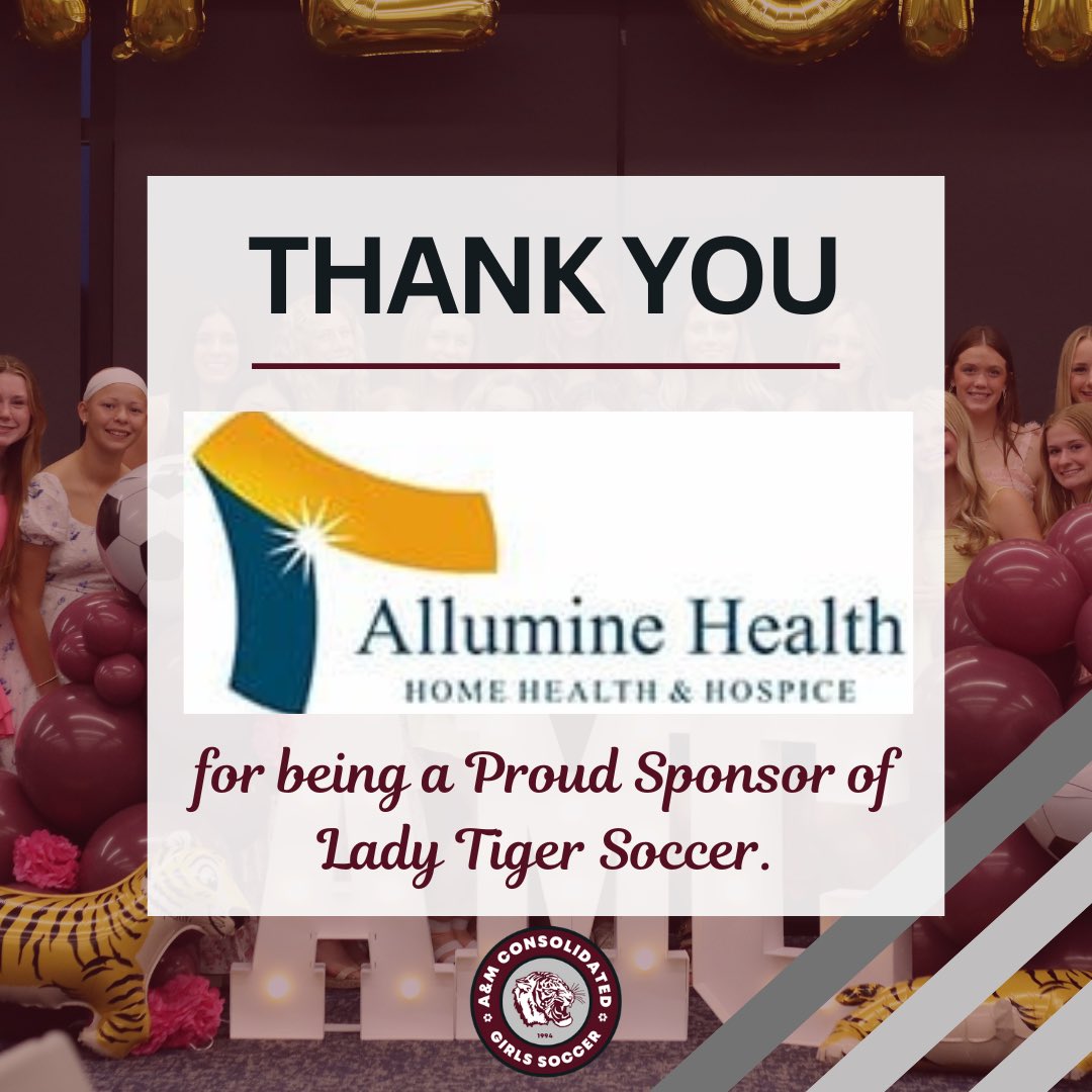 Thank you to Allumine Health for your aid and support this season! 

We appreciate your help in making our 2025 Season a success!