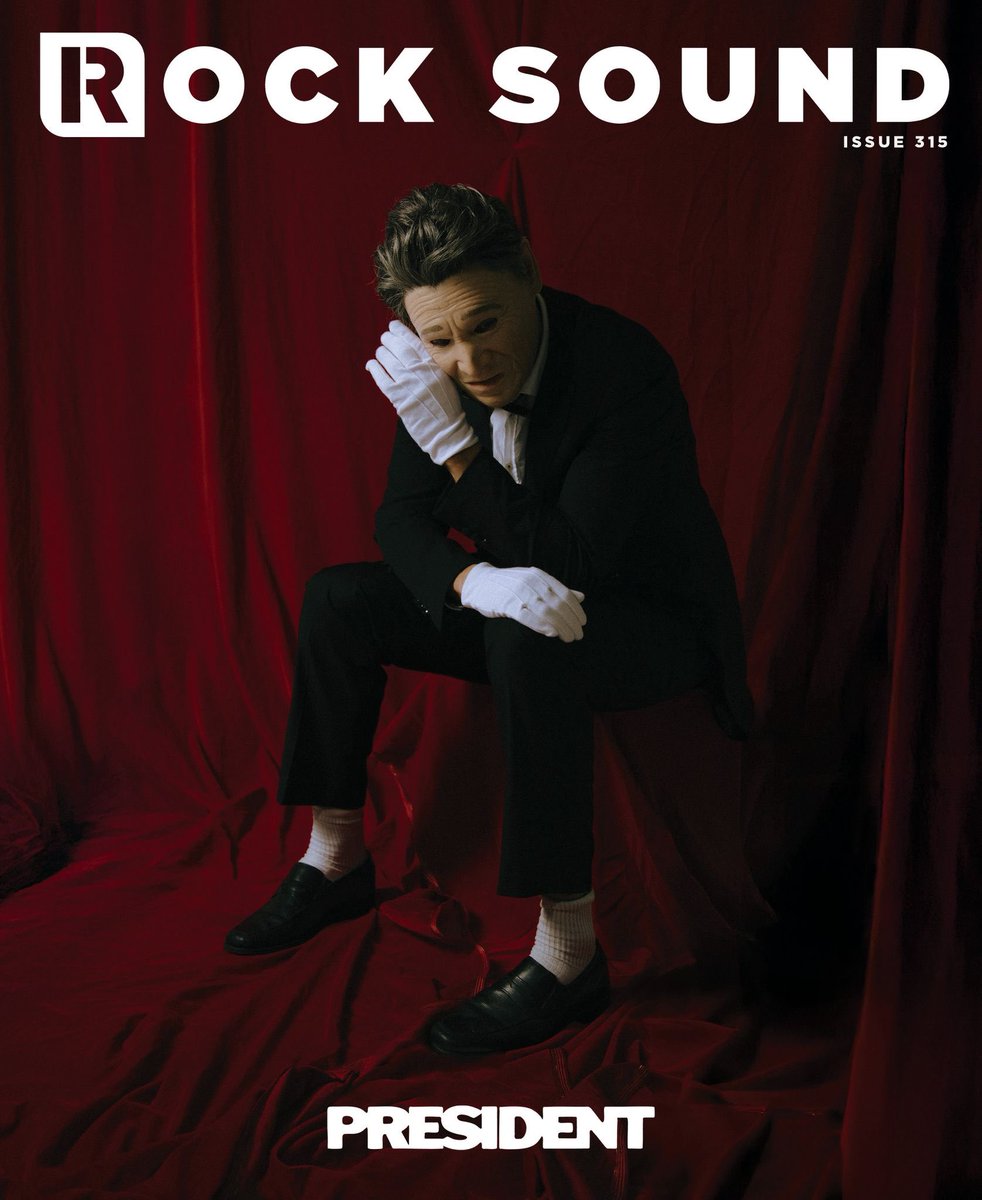 president_band's tweet image. PRESIDENTAL NOTICE
PRESIDENT appear on the cover of Rock Sound Magazine for the first time.
This limited edition includes a signed poster and features the first official interview.
Strictly limited to 200 copies.
No reprints. No second runs.
Available now: shop.rocksound.tv