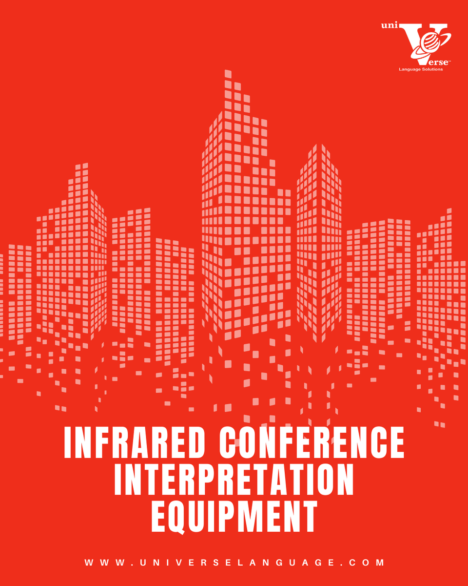 GotInterpreting's tweet photo. You can count on our Infrared interpretation systems for your multilingual events!
️https://t.co/QI3GqBDDT4
#UniverseLanguageSolutions #pushtotalkconferencemicrophones #simultaneousinterpretation
#OnlineInterpretation #webinartranslation #infraredinterpretationsystems https://t.co/K5mfEMw45t