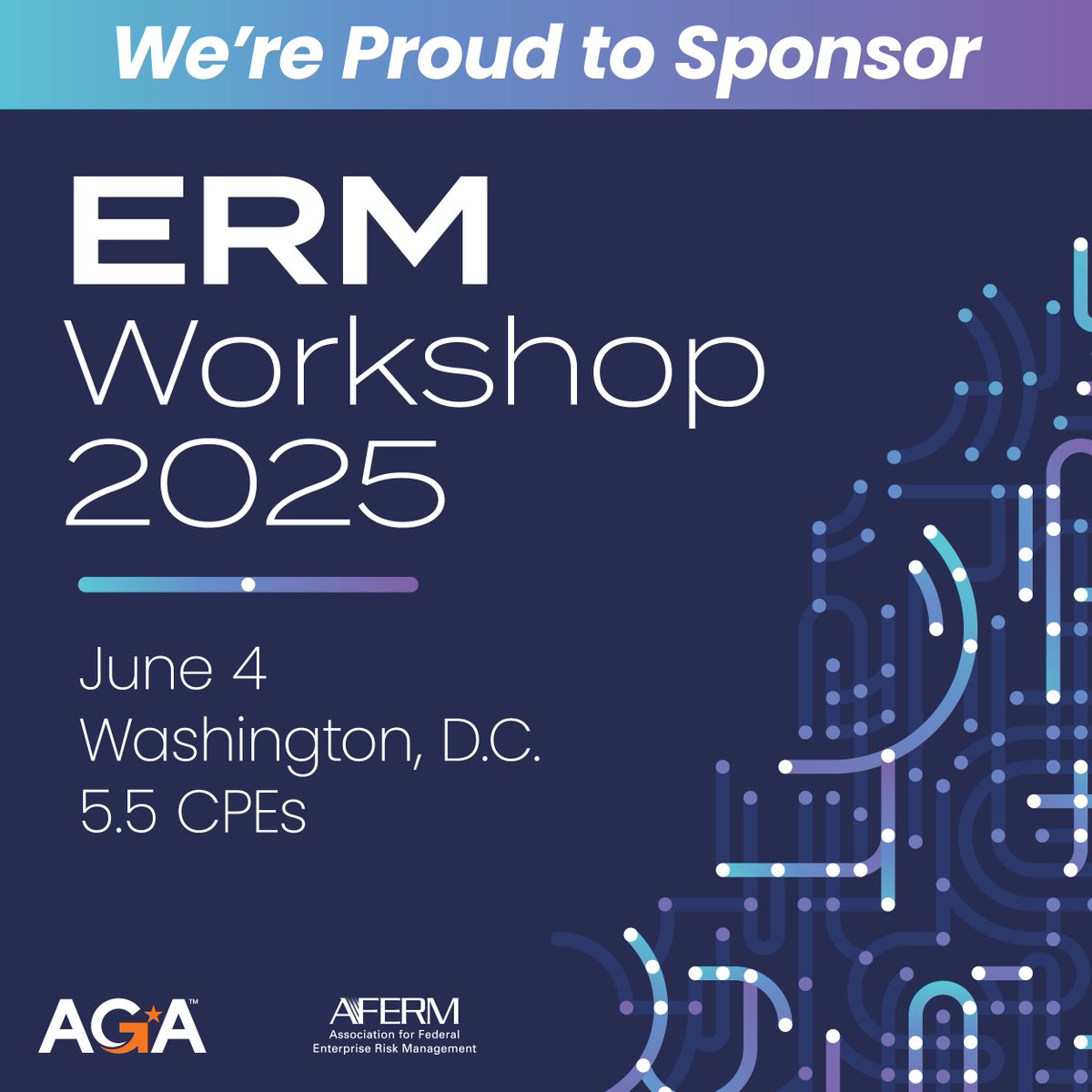 We are proud to sponsor this year’s ERM Workshop in Washington, D.C. Don’t miss the post-session discussions led by our Rich Gallagher and Megan Curtis. Register today: bdousa.com/3GVBu1m 
#RiskManagement #ERM