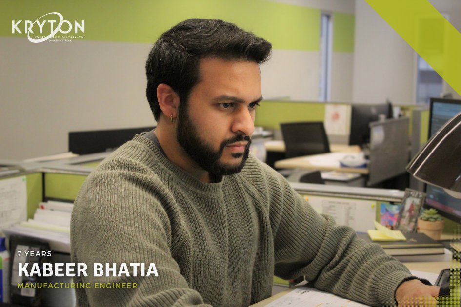 Join us in congratulating one of our talented manufacturing engineers, Kabeer, on 7 incredible years at KRYTON!

From technical breakdowns to big-picture builds, his passion for engineering is clear—here’s to 7 years of turning complexity into craftsmanship!