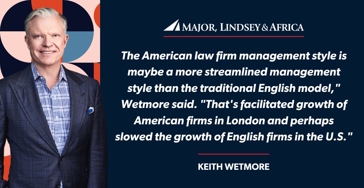 Magic Circle firms are expanding in New York. Keith Wetmore shares in Law360 Pulse how U.K. firms are breaking lockstep systems to attract top M&amp;A talent, reshaping the lateral partner market, and challenging U.S. firms.
bit.ly/4k4s4iJ

#mlaglobal #lawfirms #partners