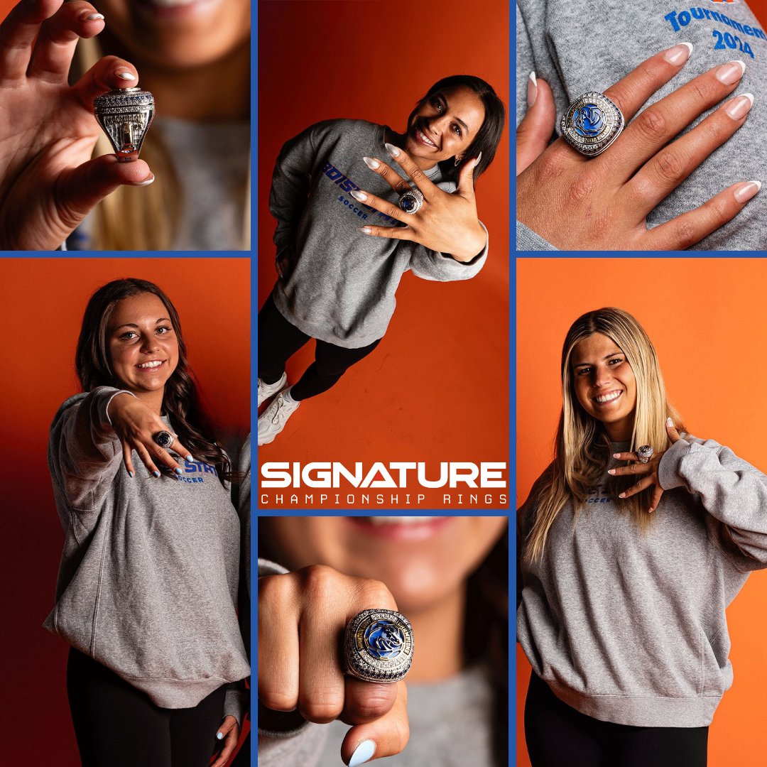 💪💙 Strong. United. Champions. 💍⚽

Shoutout to the amazing women of Boise State Soccer — your grit, heart, and hustle brought home the Mountain West title and now, some stunning hardware to match!

📸: @boisestatesoccer

#WomenInSports #MountainWest #RingSZN #Champions